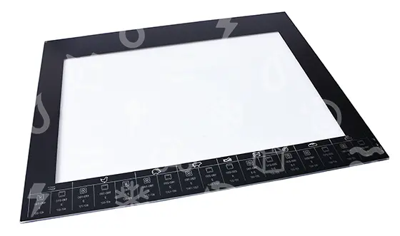 sklo dveří trouby AMICA, 390 x 469 mm, vnitřní  .